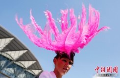 英國賽馬會 貴婦名媛“帽美”如花