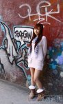 臺(tái)灣美女 莎莎 穿 ugg雪地