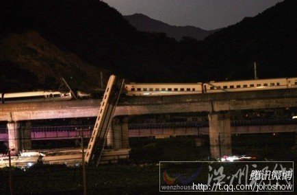 動(dòng)車(chē)d3115脫軌 杭州開(kāi)往福州d3115動(dòng)車(chē)溫州境內(nèi)兩節(jié)車(chē)廂墜落