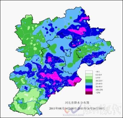 河北入汛最強降雨結(jié)束 今夜新輪雨水再來