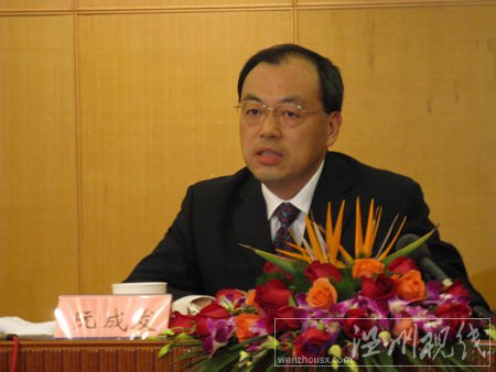 武漢市委書記阮成發(fā)