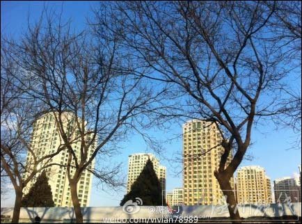 北京天空湛藍(lán)22日空氣質(zhì)量達(dá)優(yōu) 未來幾天晴天為主
