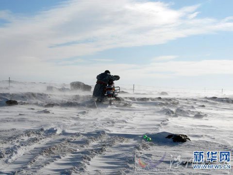 內(nèi)蒙古局部遭白災 春節(jié)前再迎降溫降雪