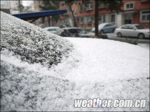 北京飄落新年全市范圍首場雪 預計持續(xù)到夜間