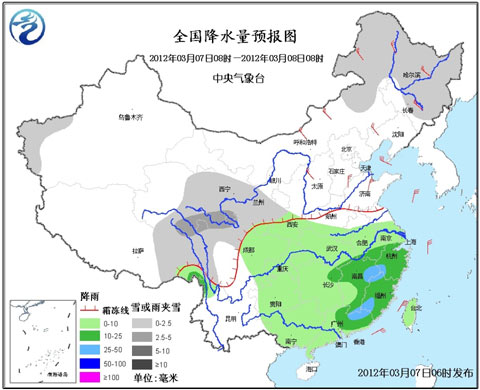 江南華南雨水減弱 本周云南旱區基本無雨