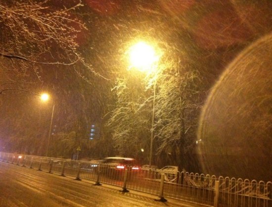 北京三月飛雪