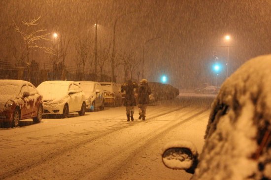 北京三月飛雪