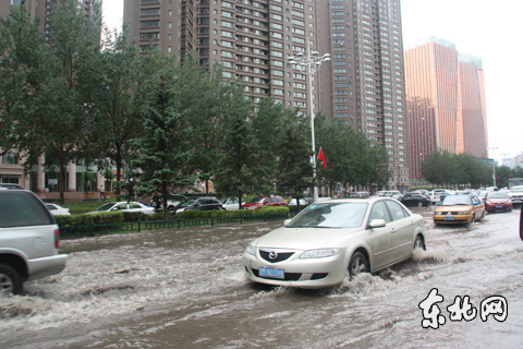 哈爾濱下大雨