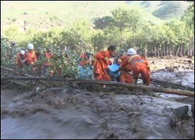 甘肅古浪縣發生山洪災害 2人死亡損失1980多萬