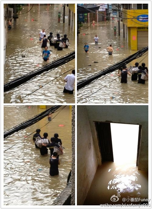平陽水頭滿大水