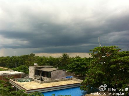 海南部分縣市遭暴雨 未來三天多降水需加強防范