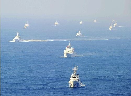 釣魚島嶼最新事件中國軍方態度