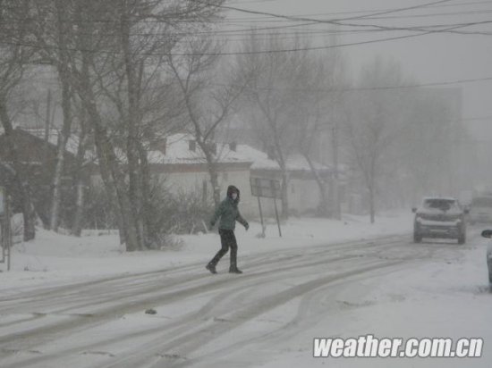 河北尚義大雪