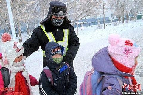 新疆大部氣溫降至-30℃以下 23日再迎降雪