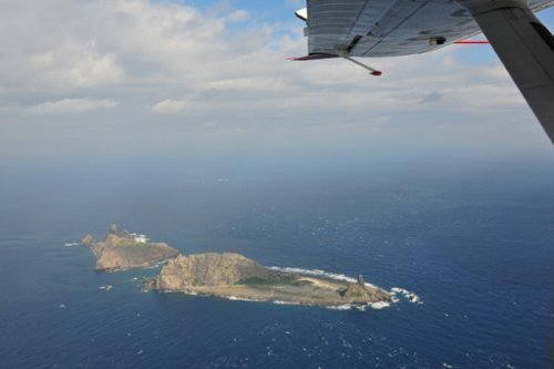 中國飛機飛臨釣魚島上空 日出動F-15戰機應對