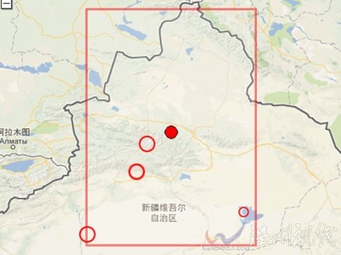 新疆瑪納斯地震