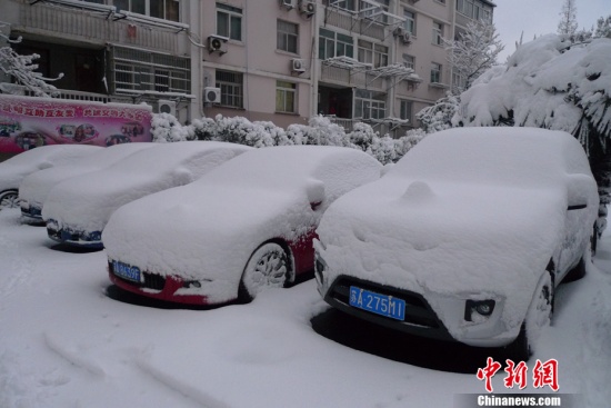 江蘇南京大雪