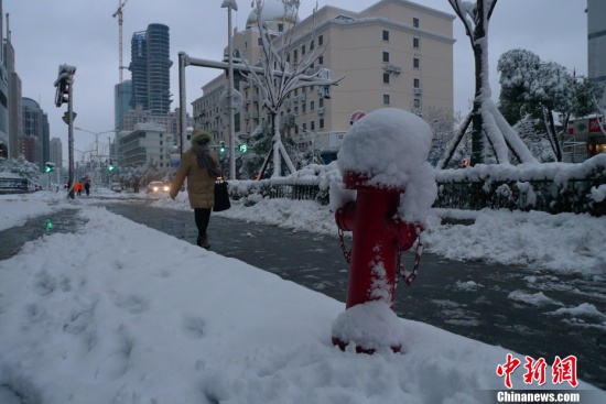 江蘇南京大雪
