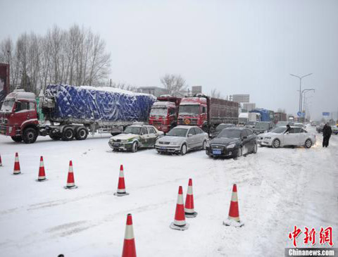 吉林頻遭暴雪侵襲 今冬降雪量創歷史新紀錄