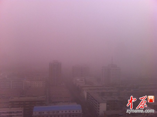 鄭州天氣沙塵暴