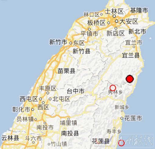 臺灣宜蘭縣地震