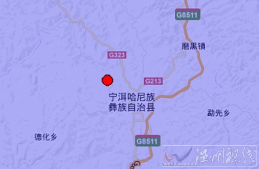 3月22日云南省普洱市寧洱縣發生3.5級地震