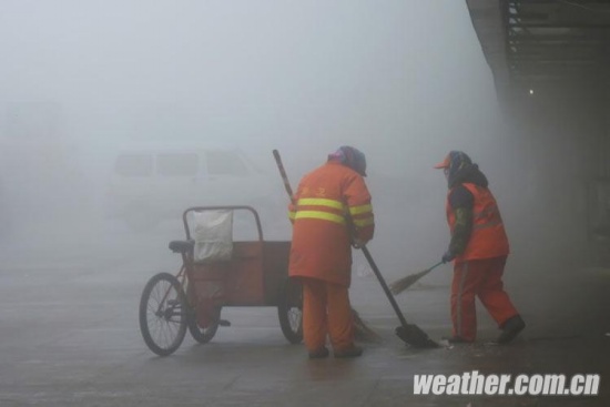 沈陽霧霾天氣