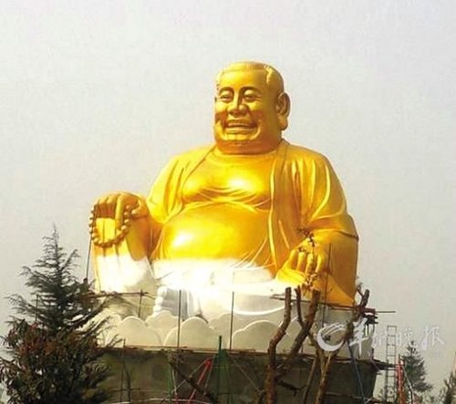 洛陽(yáng)大背頭彌勒佛