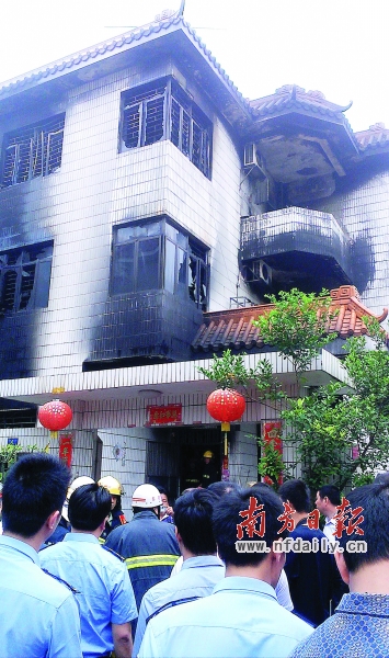 東莞虎門龍泉小區(qū)火災(zāi)