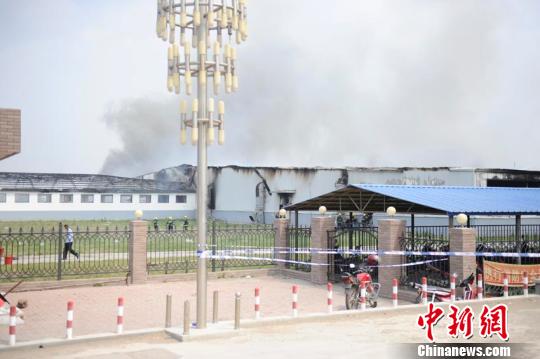 吉林德惠市米沙子鎮吉林寶源豐火災