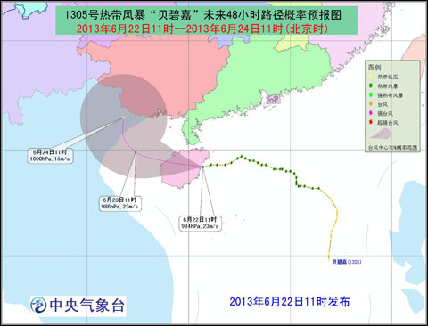海南貝碧嘉臺風(fēng)今天11點11分登陸海南潭門鎮(zhèn)