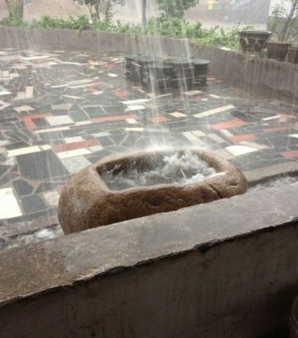 北京天黑，上午天黑是要下暴雨