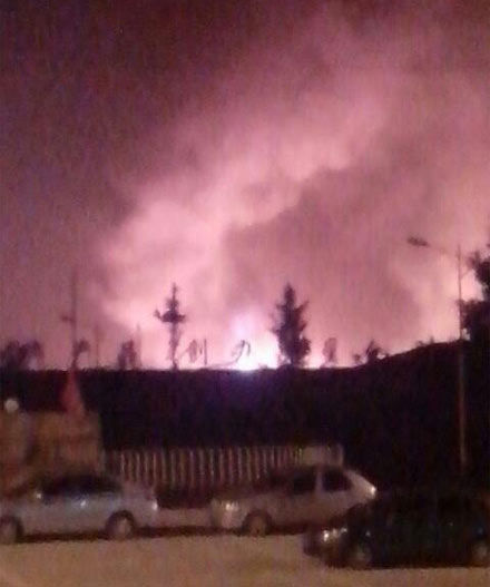 朐化工廠爆炸