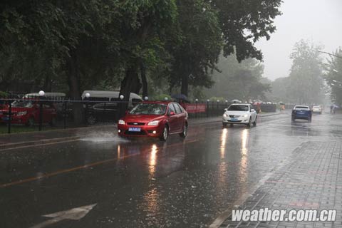 北京將迎三天強降雨 明后兩天局地有暴雨