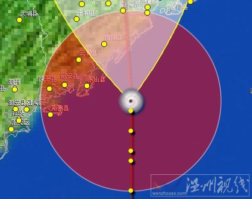 8號臺風西馬侖將登陸福建漳浦縣沿海