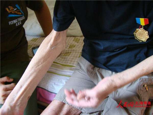 抗戰(zhàn)老兵范振是一名戰(zhàn)功卓著的軍人