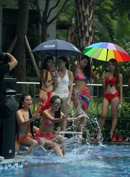 S女郎大賽重慶賽區(qū)圖片
