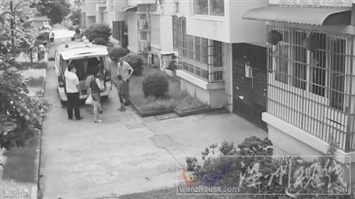 溫州市區(qū)凱潤花園小區(qū)監(jiān)控錄像
