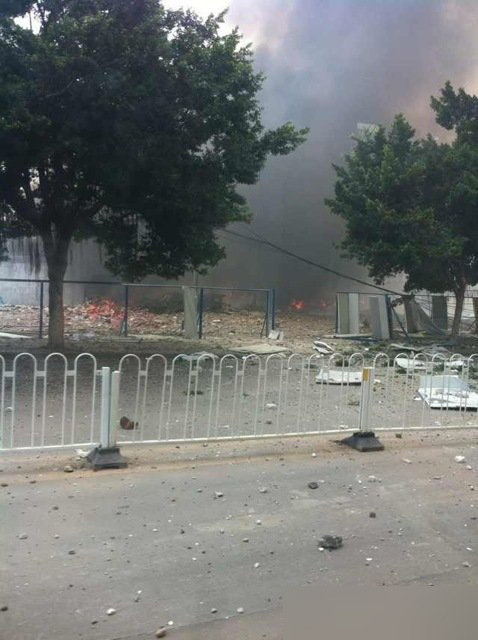 廣州白云區(qū)爆炸