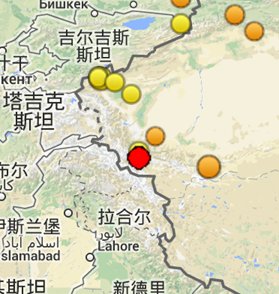 克什米爾地震