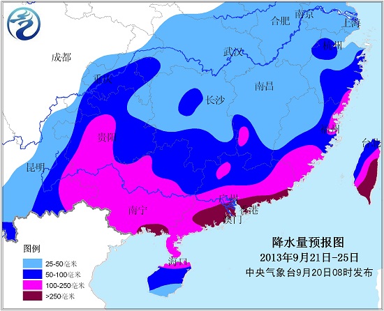 降水預報圖