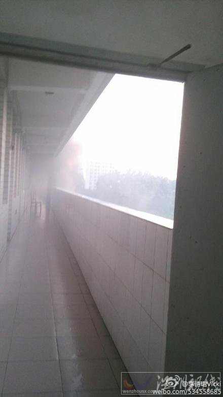海南師范大學女寢火災圖片