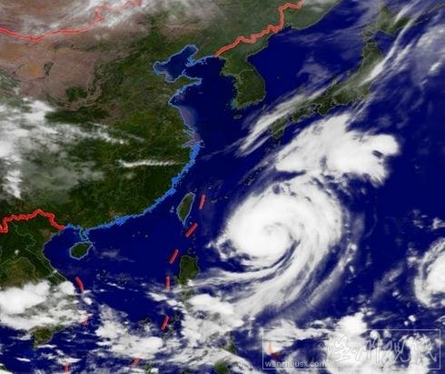 臺風菲特最新衛星云圖