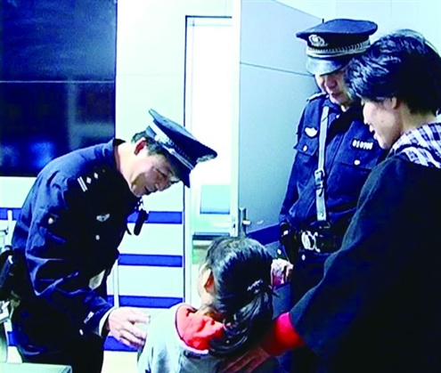 濟南5歲女孩徒步6公里找媽媽