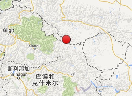 克什米爾地震