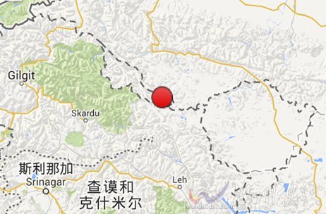 克什米爾地震