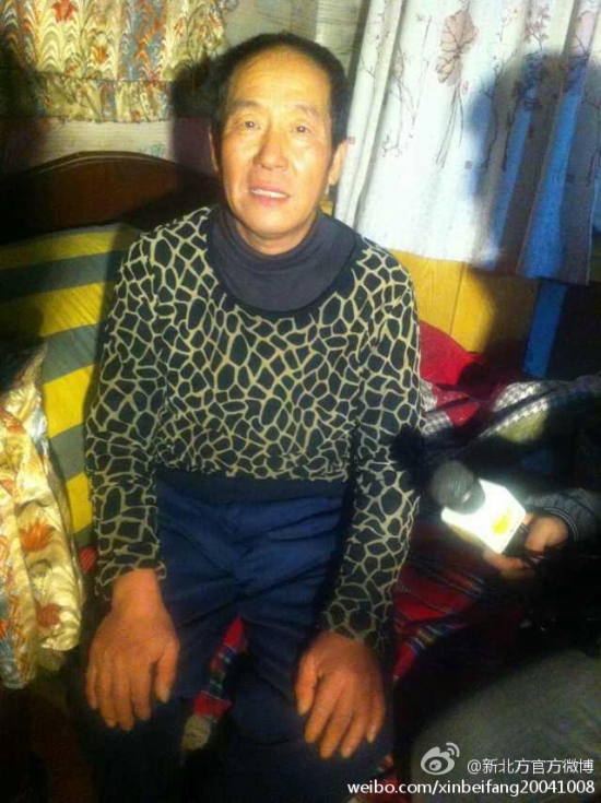 沈陽(yáng)大爺雪中被撞倒不訛人