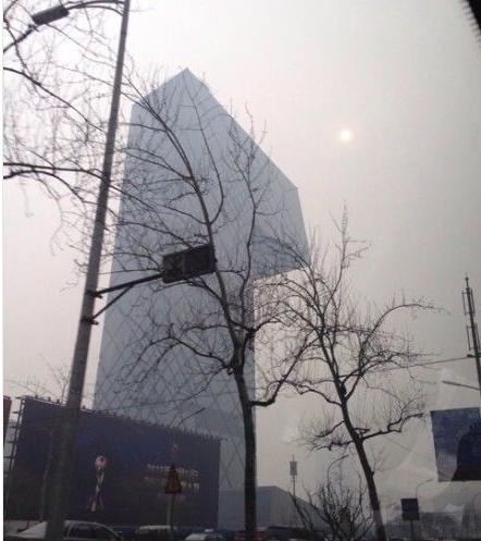 姚晨吐槽北京霧霾