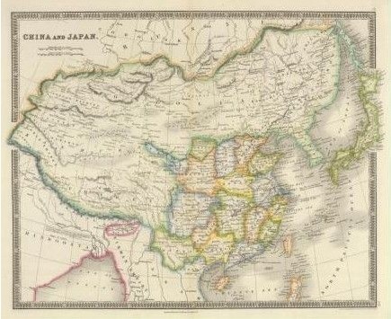 1735年中國地圖