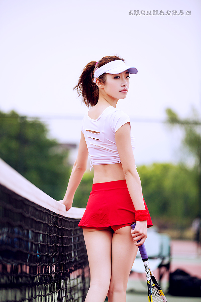 溫州美女亞妮網球寫真